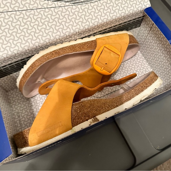 Birkenstock Gizeh Nubuck Leather in Apricot size 37 - Picture 7 of 10